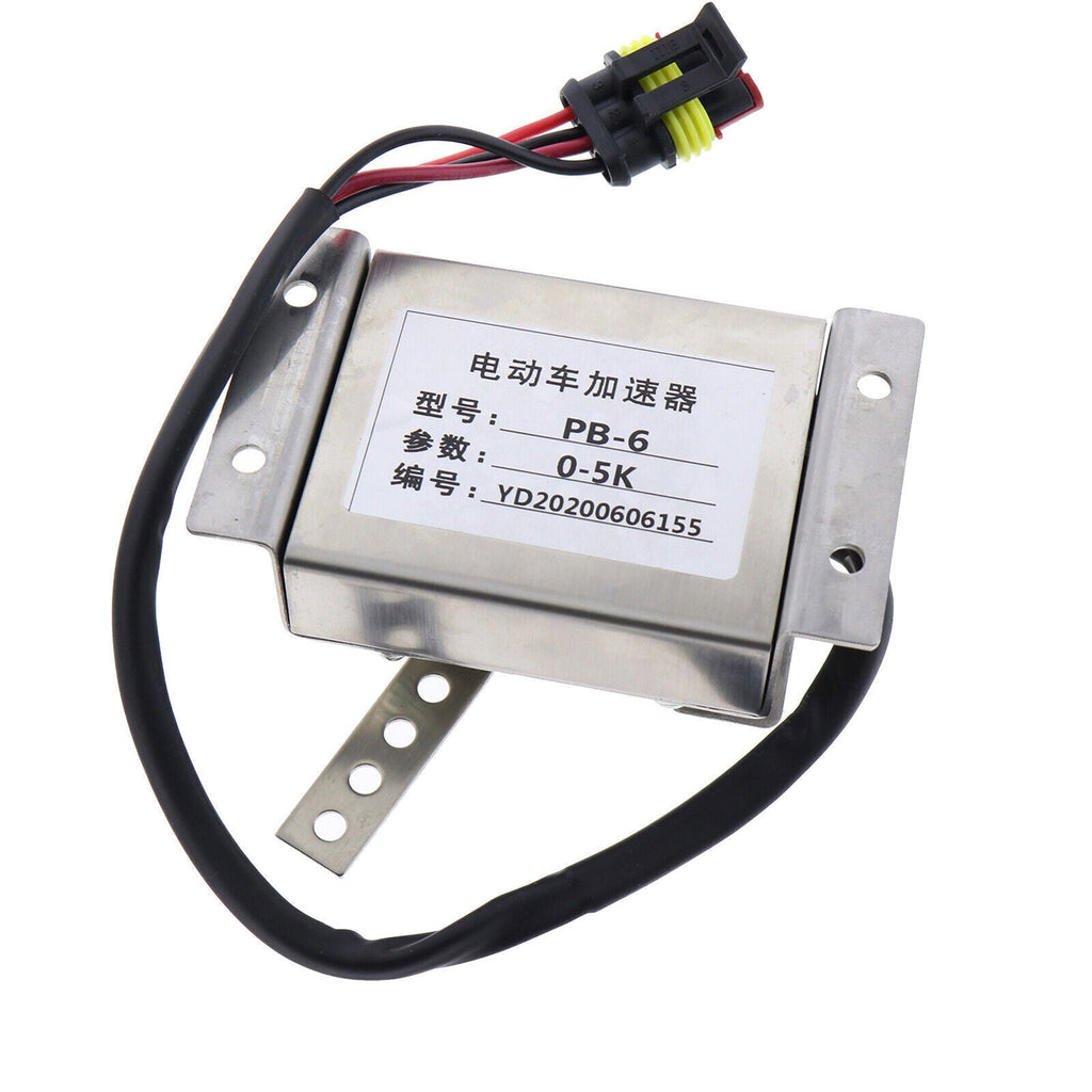 Throttle PB-6 Type 0-5K w/Micro Swich 3 Wires for Curtis Golf Cart Potentiometer