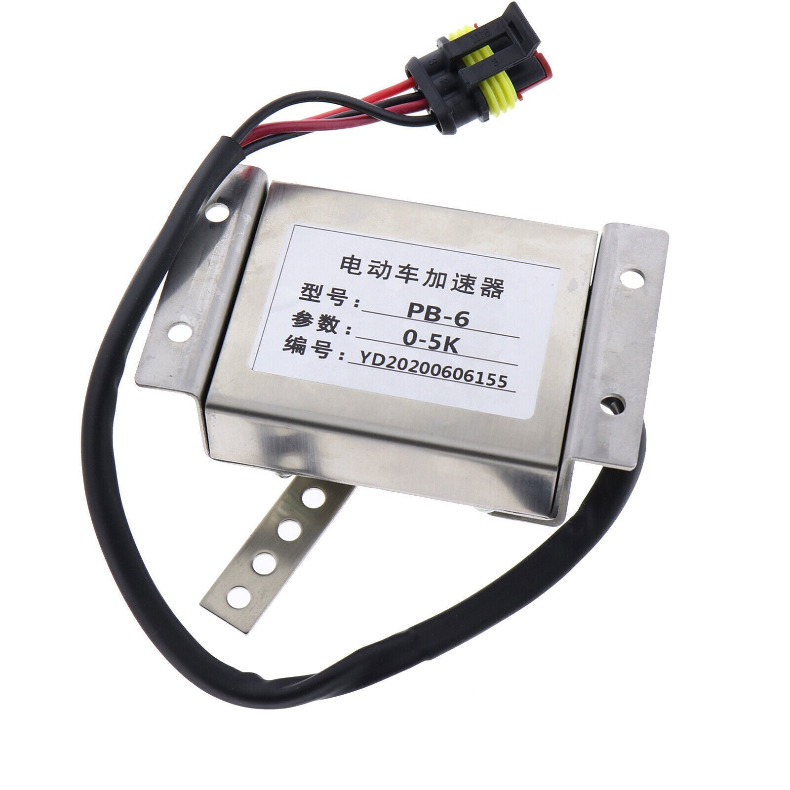 Throttle PB-6 Type 0-5K w/Micro Swich 3 Wires for Curtis Golf Cart Potentiometer
