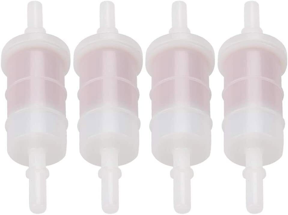 4X In-line Fuel Filter 35-879885T 35-879885Q 8mm 5/16 inch for Mercury Marine