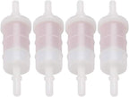 4X In-line Fuel Filter 35-879885T 35-879885Q 8mm 5/16 inch for Mercury Marine