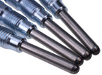 Glow Plug Heater for Kubota 16415-65512, V3300, V3600, V3800, 80MM Set of (4).