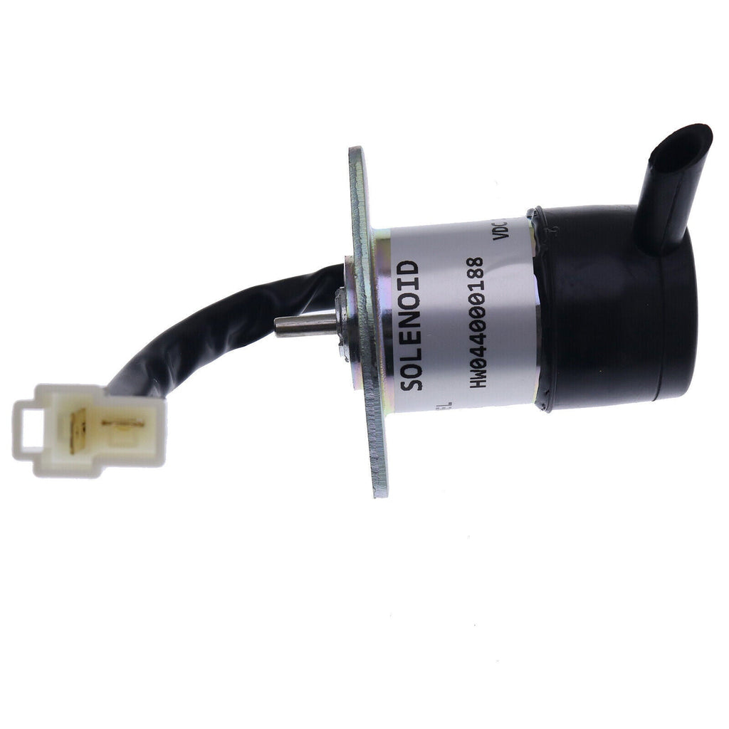 Fuel Shutoff Solenoid For Kubota ZD25F,ZD28,ZD28F,ZD326HL,ZD326P,ZD326RP,ZD326S