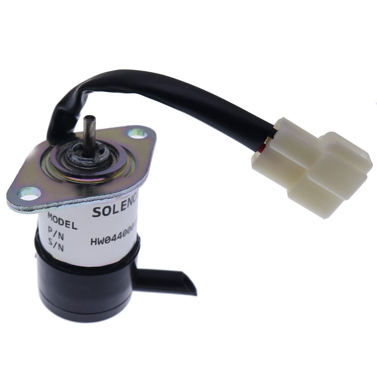 Fuel Shutoff Solenoid For Kubota ZD25F,ZD28,ZD28F,ZD326HL,ZD326P,ZD326RP,ZD326S