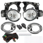 Driving Fog Lights Lamp For 2013-2016 Nissan Pathfinder Chrome Bezel