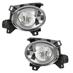 Driving Fog Lights Lamp For 2013-2016 Nissan Pathfinder Chrome Bezel