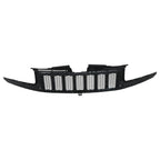 For 14-2016 Jeep Grand Cherokee Srt8 Type Bumper Honeycomb Mesh Grille
