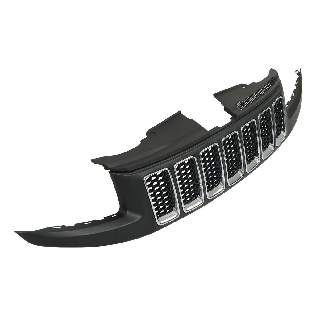 For 14-2016 Jeep Grand Cherokee Srt8 Type Bumper Honeycomb Mesh Grille
