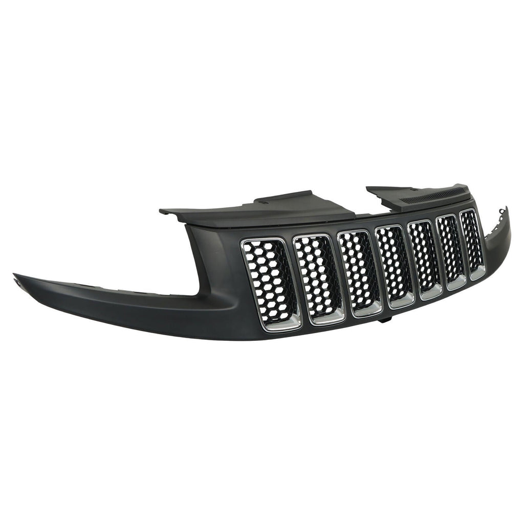 For 14-2016 Jeep Grand Cherokee Srt8 Type Bumper Honeycomb Mesh Grille