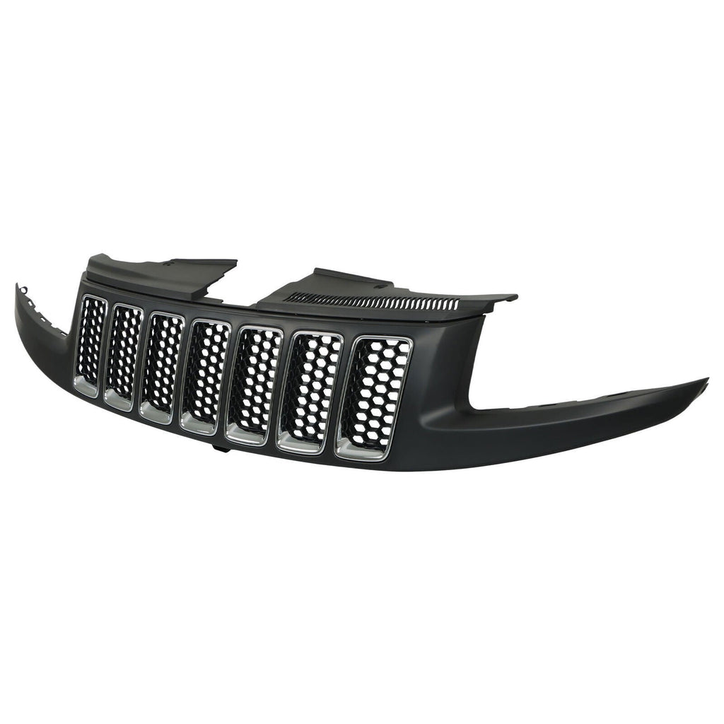 For 14-2016 Jeep Grand Cherokee Srt8 Type Bumper Honeycomb Mesh Grille