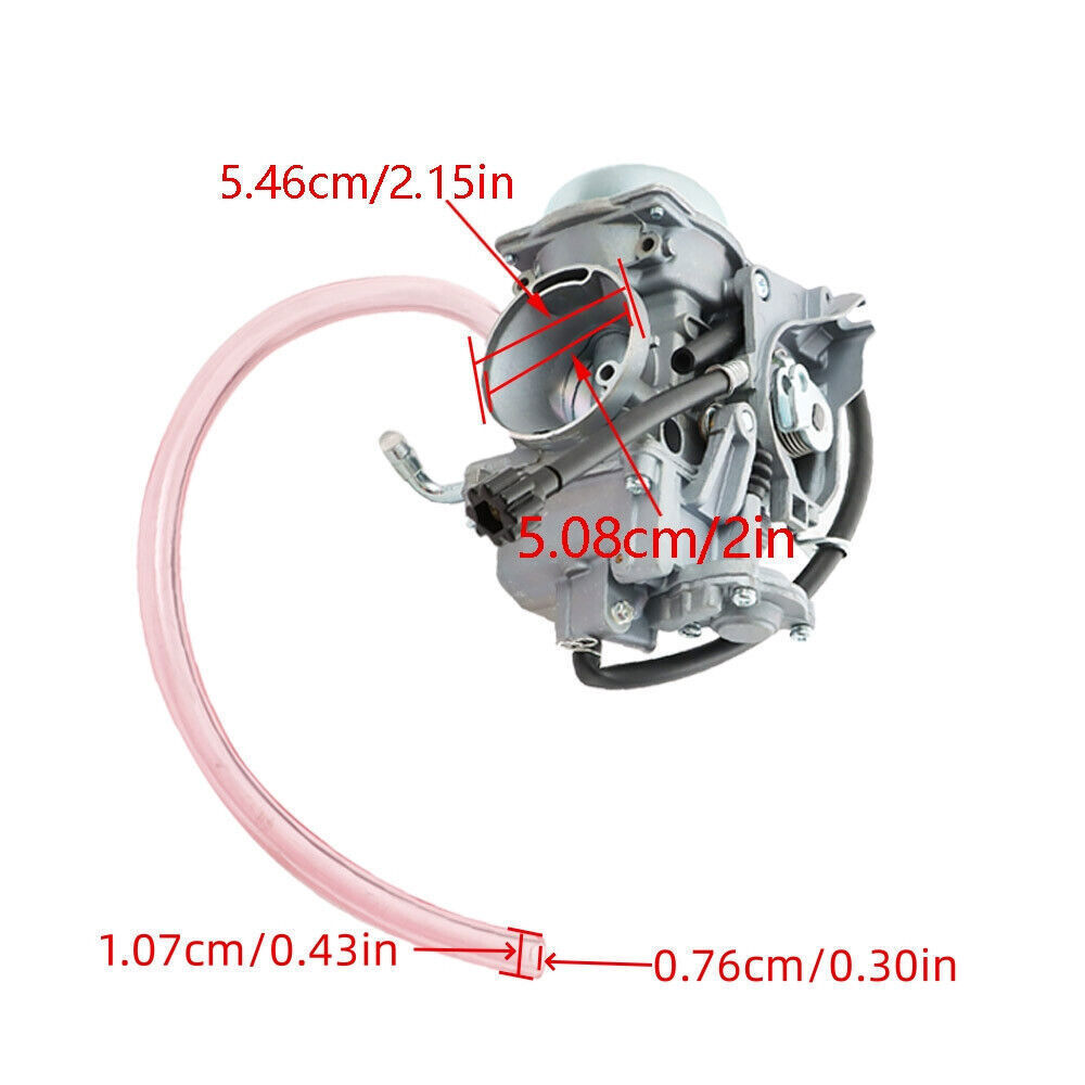 For Arctic Cat 400 500 2X4 4X4 2000-2003 Carburetor With Fuel Valve 0470-449 USA
