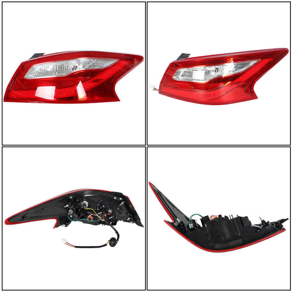 Right Side Outer Tail Light For 2016-2018 Nissan Altima Rear Brake Lamp