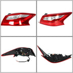 Right Side Outer Tail Light For 2016-2018 Nissan Altima Rear Brake Lamp
