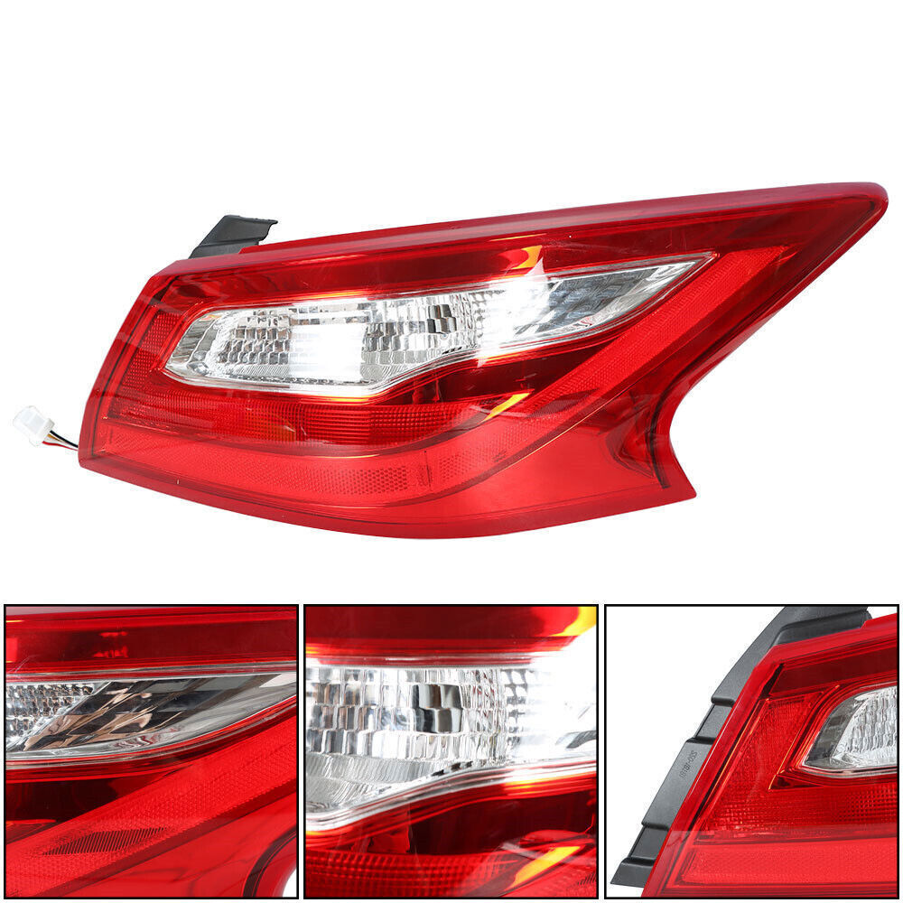 Right Side Outer Tail Light For 2016-2018 Nissan Altima Rear Brake Lamp