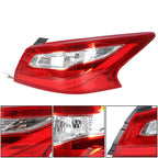 Right Side Outer Tail Light For 2016-2018 Nissan Altima Rear Brake Lamp