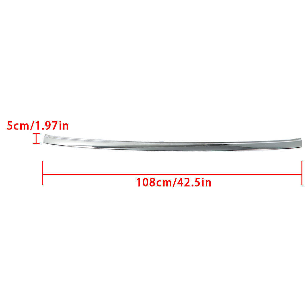 Chrome Front Grille Upper Molding Trim BT4Z8200A For 2011-2014 Ford Edge