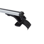48" Car Universal Top Roof Rack Cross Bar Luggage Cargo Rails Aluminum