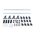 48" Car Universal Top Roof Rack Cross Bar Luggage Cargo Rails Aluminum