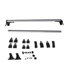 48" Car Universal Top Roof Rack Cross Bar Luggage Cargo Rails Aluminum