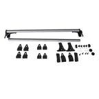 48" Car Universal Top Roof Rack Cross Bar Luggage Cargo Rails Aluminum