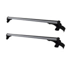 48" Car Universal Top Roof Rack Cross Bar Luggage Cargo Rails Aluminum