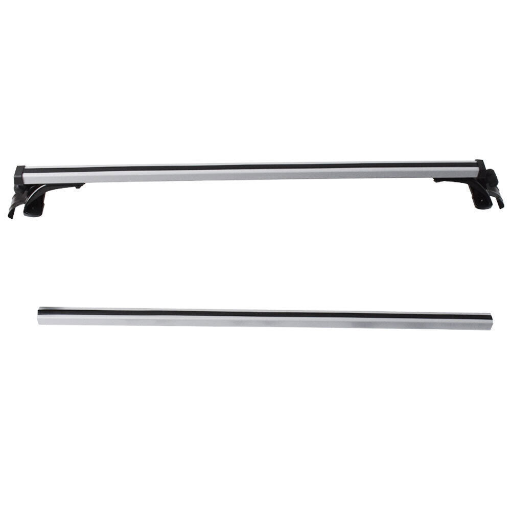 48" Car Universal Top Roof Rack Cross Bar Luggage Cargo Rails Aluminum