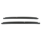 Pair Window Sweep Seals Front Outer Side For 99-06 Silverado/Sierra 1500
