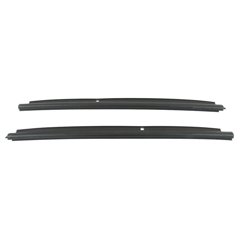 Pair Window Sweep Seals Front Outer Side For 99-06 Silverado/Sierra 1500