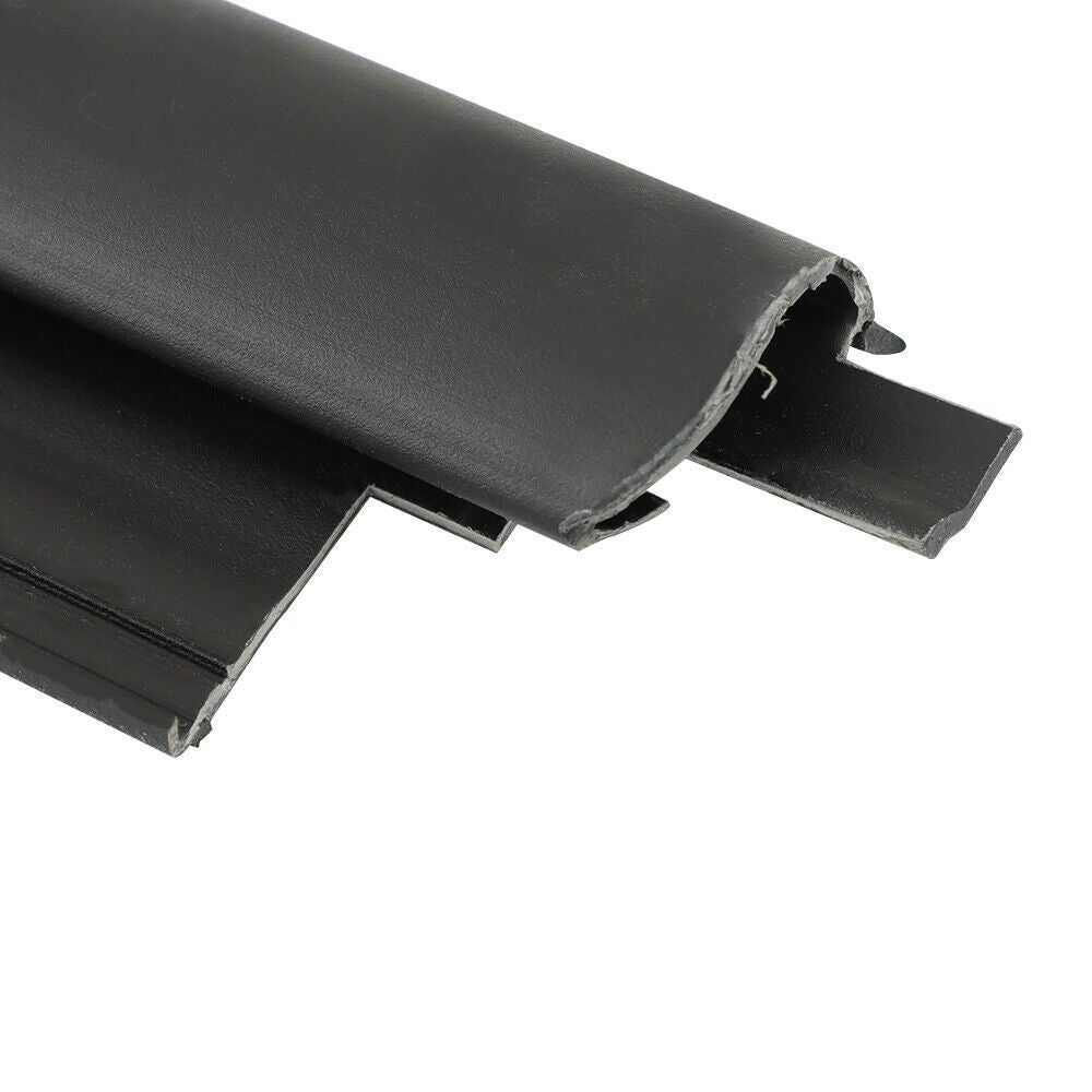 Pair Window Sweep Seals Front Outer Side For 99-06 Silverado/Sierra 1500