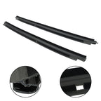 Pair Window Sweep Seals Front Outer Side For 99-06 Silverado/Sierra 1500
