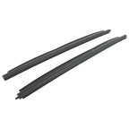 Pair Window Sweep Seals Front Outer Side For 99-06 Silverado/Sierra 1500
