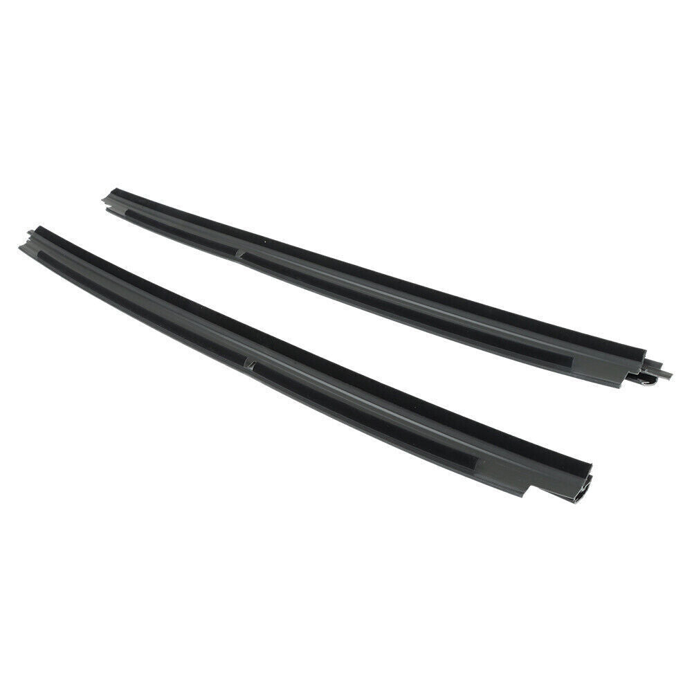Pair Window Sweep Seals Front Outer Side For 99-06 Silverado/Sierra 1500