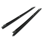 Pair Window Sweep Seals Front Outer Side For 99-06 Silverado/Sierra 1500