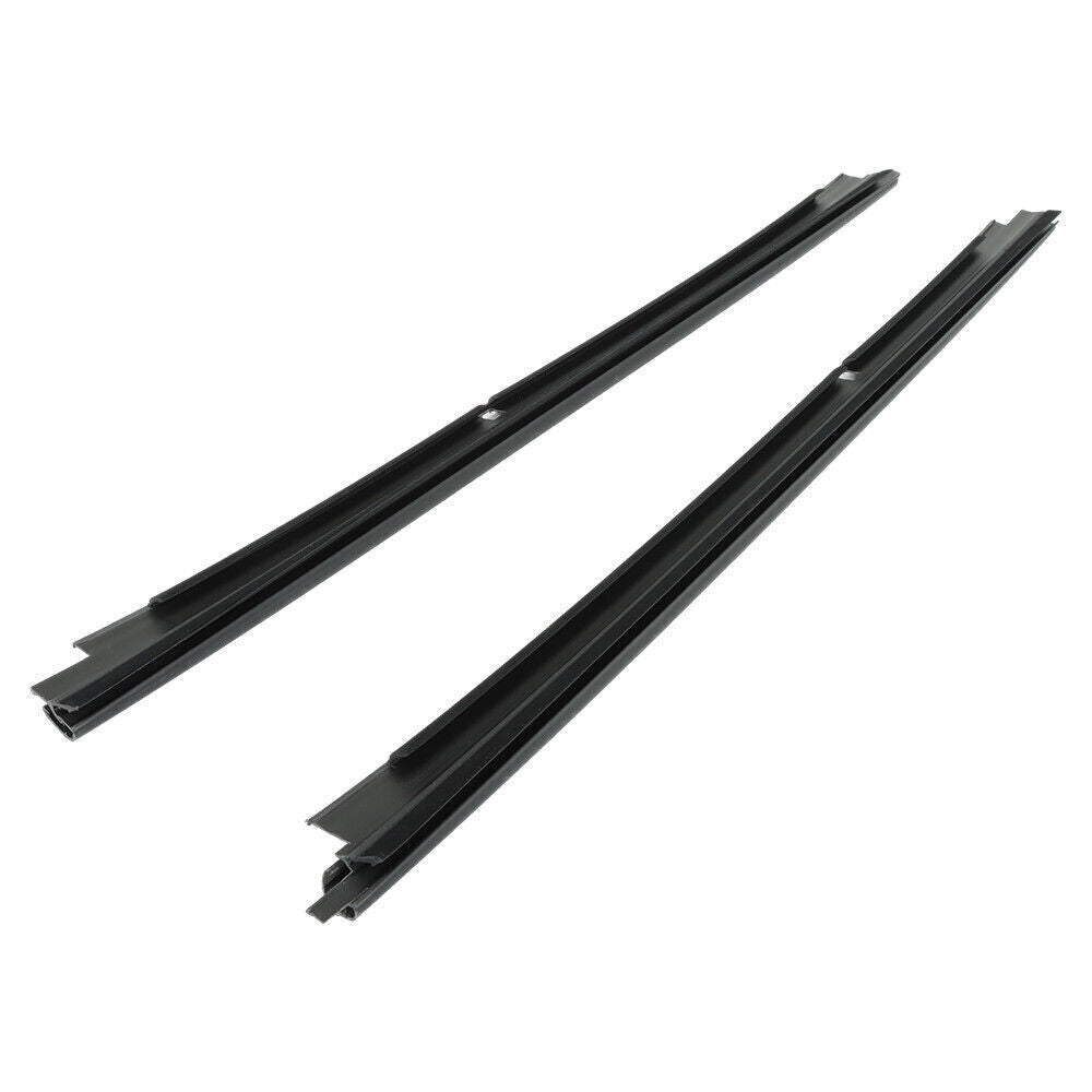 Pair Window Sweep Seals Front Outer Side For 99-06 Silverado/Sierra 1500