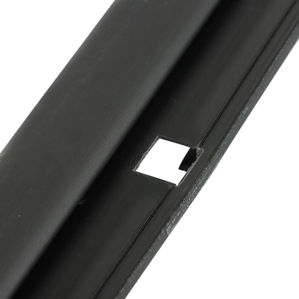 Pair Window Sweep Seals Front Outer Side For 99-06 Silverado/Sierra 1500