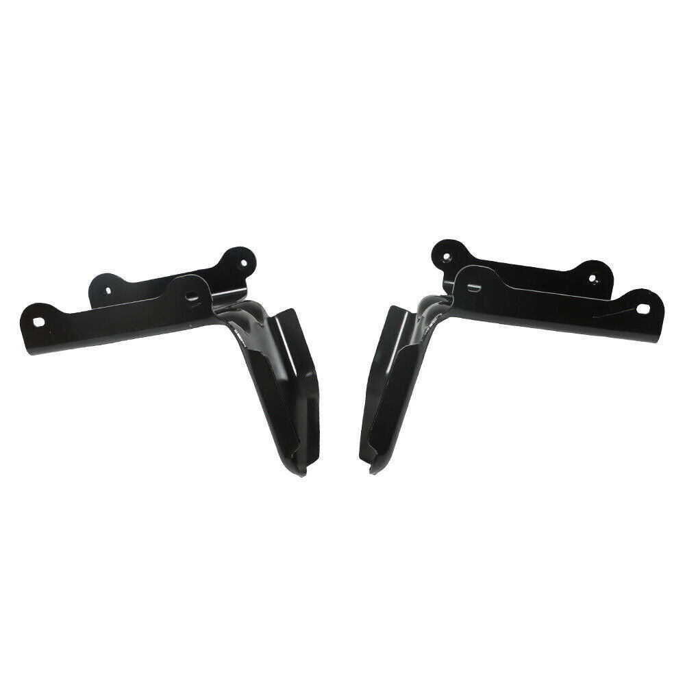 1Pair Bumper Bracket For 2015-2021 Dodge Challenger Front Black