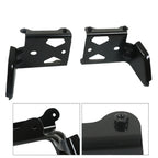1Pair Bumper Bracket For 2015-2021 Dodge Challenger Front Black