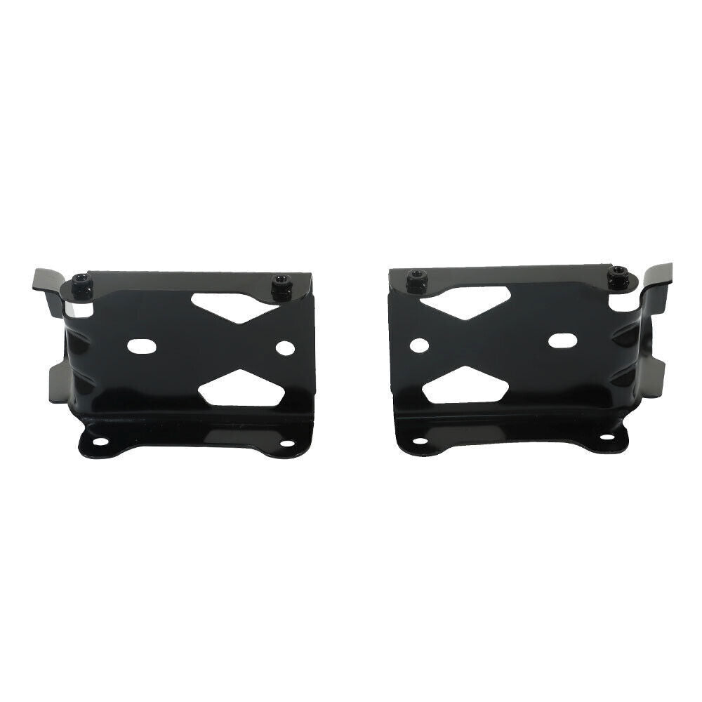 1Pair Bumper Bracket For 2015-2021 Dodge Challenger Front Black
