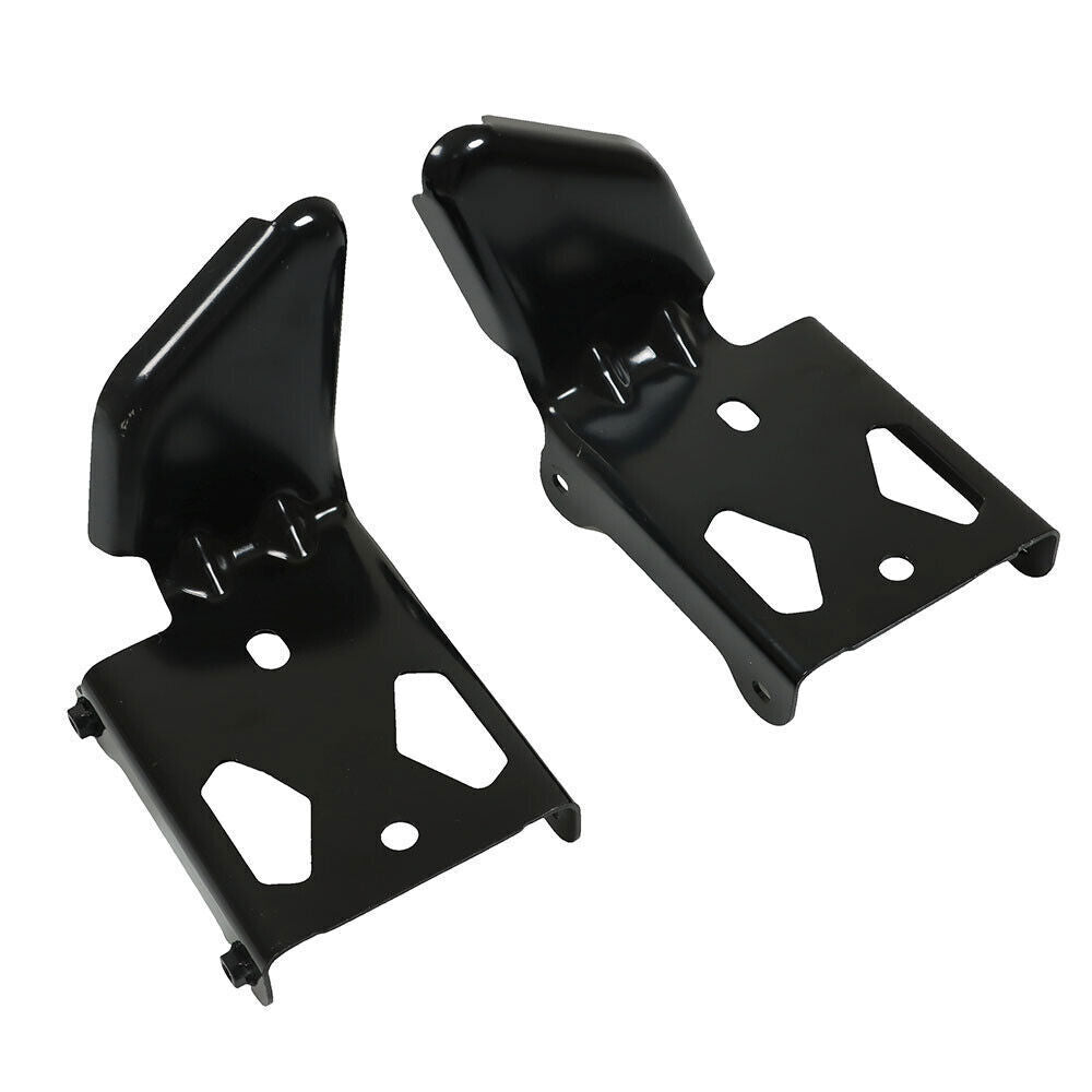 1Pair Bumper Bracket For 2015-2021 Dodge Challenger Front Black