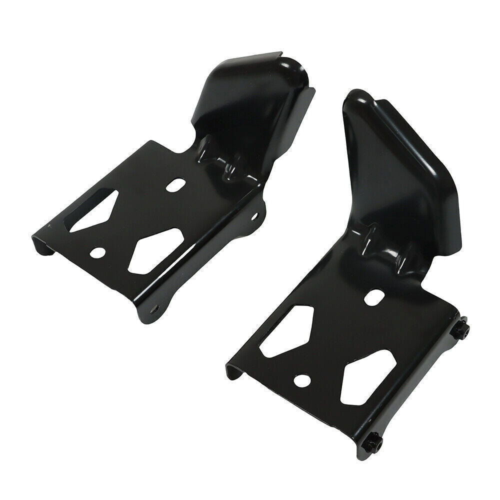 1Pair Bumper Bracket For 2015-2021 Dodge Challenger Front Black