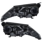 Left+Right Headlights For 2013-2015 Toyota RAV4 Halogen Factory Black