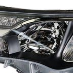 Left+Right Headlights For 2013-2015 Toyota RAV4 Halogen Factory Black