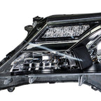 Left+Right Headlights For 2013-2015 Toyota RAV4 Halogen Factory Black