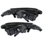 Left+Right Headlights For 2013-2015 Toyota RAV4 Halogen Factory Black