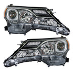Left&Right Headlight For 2013-2015 Toyota RAV4 Halogen Headlamp Assembly