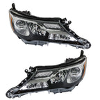 Left&Right Headlight For 2013-2015 Toyota RAV4 Halogen Headlamp Assembly