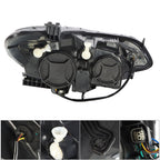 Right+Left Headlight For 2016-19 Chevrolet Cruze Halogen w/o LED DRL