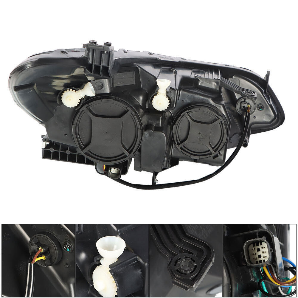 Right+Left Headlight For 2016-19 Chevrolet Cruze Halogen w/o LED DRL