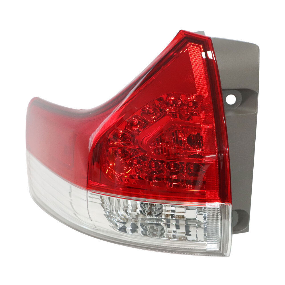 Rear Driver Side Outer Tail Light For 2011-2014 Toyota Sienna Brake Lamp
