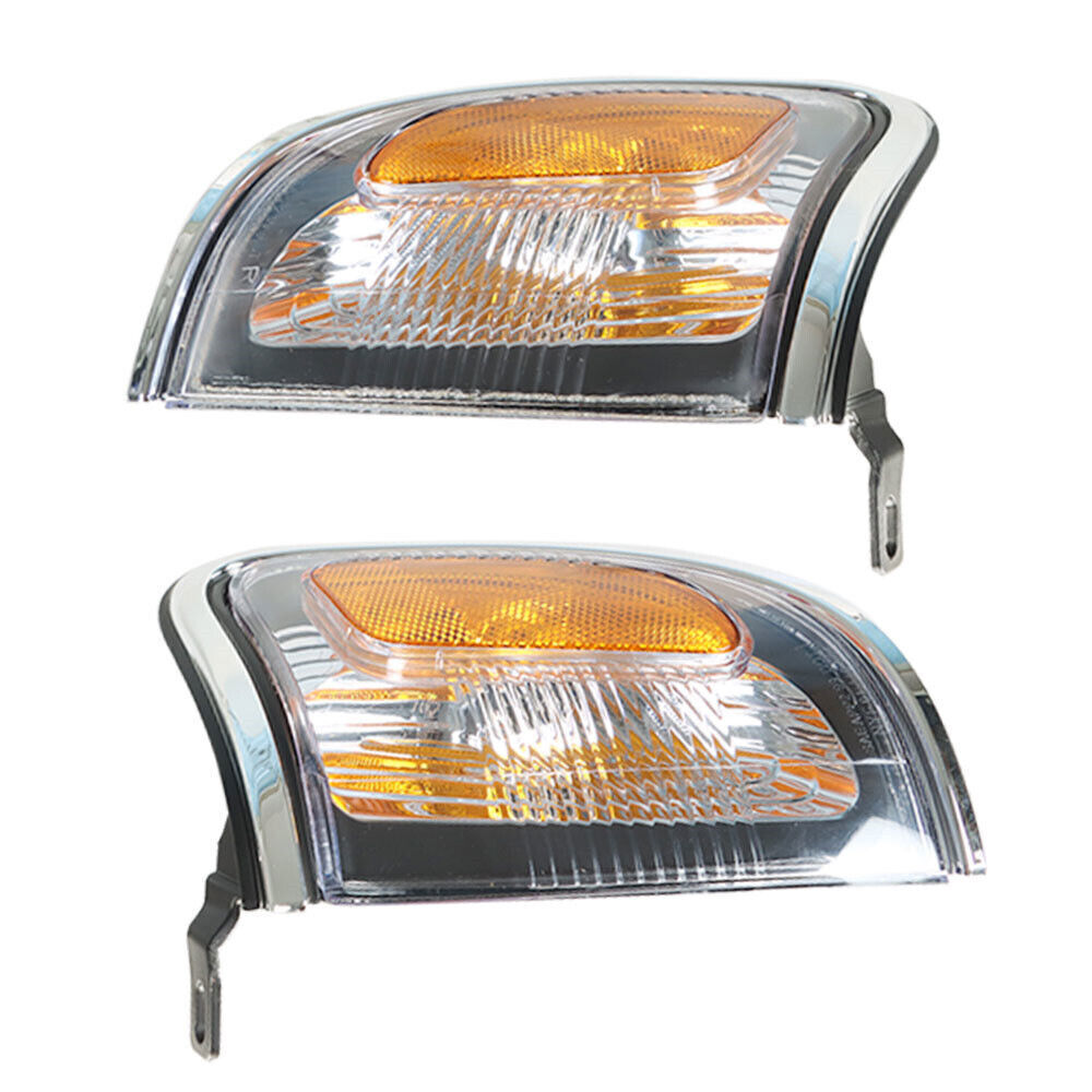 LH+RH Corner Marker Turn Signal Lamp For 2001-2004 Toyota Tacoma Pickup