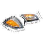 LH+RH Corner Marker Turn Signal Lamp For 2001-2004 Toyota Tacoma Pickup